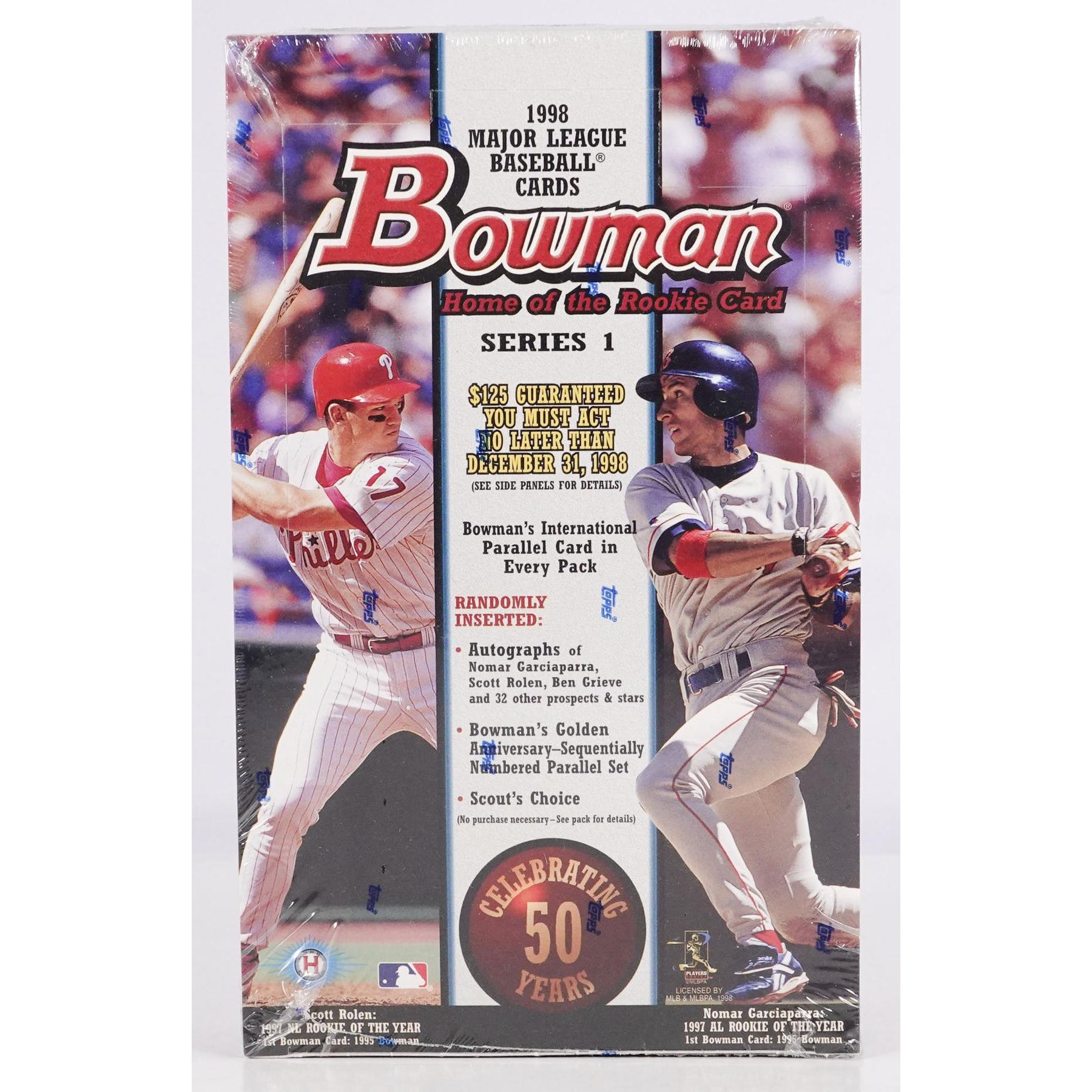 1998 Bowman Baseball Hobby Box - Series 1 | Eastridge Sports Cards