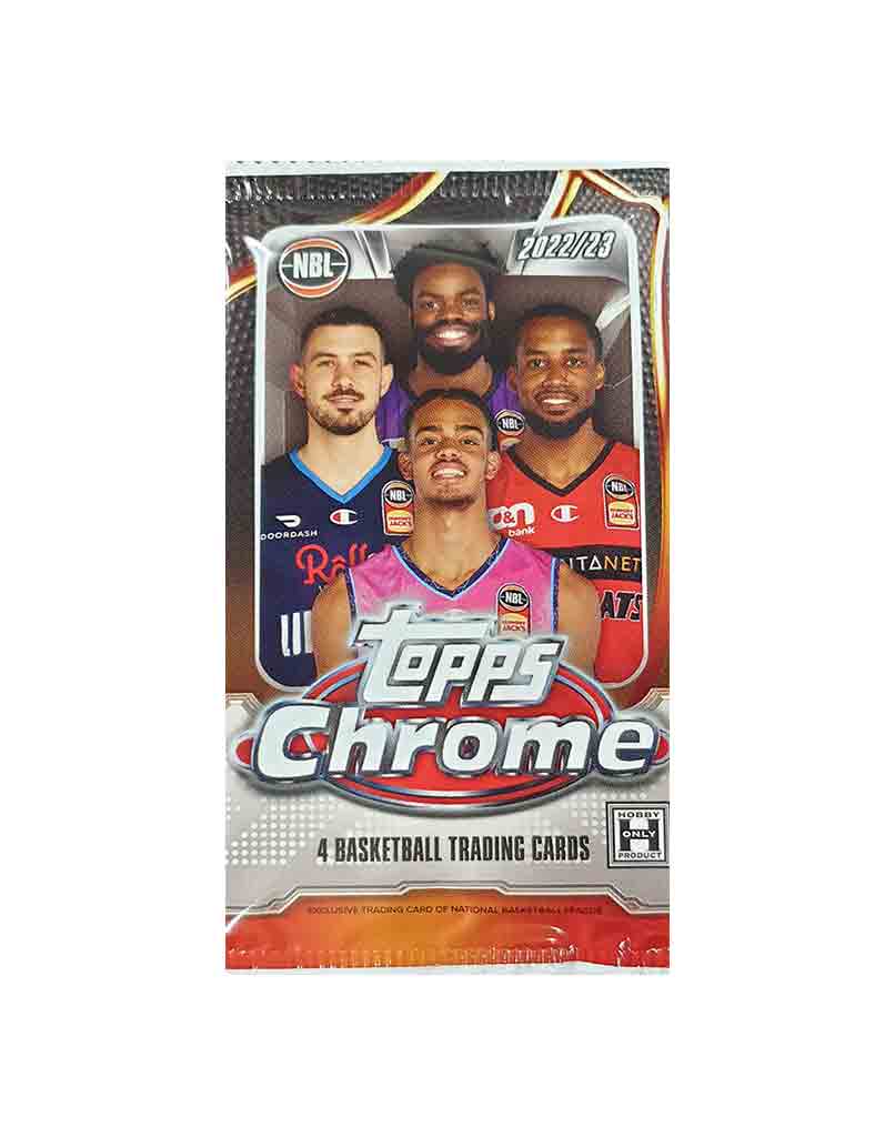 202223 Topps Chrome NBL Basketball Hobby Pack Eastridge Sports Cards