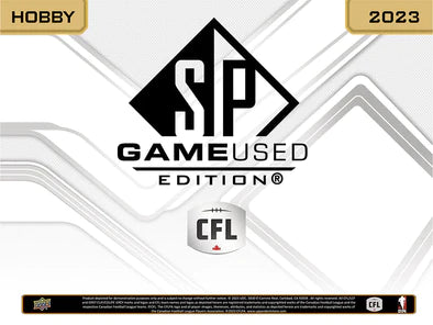2023 Upper Deck SP Game Used CFL Football Hobby Box | Eastridge Sports Cards