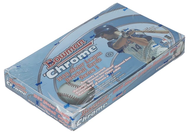 1999 Bowman Chrome Baseball Hobby Box - Series 1 | Eastridge Sports Cards