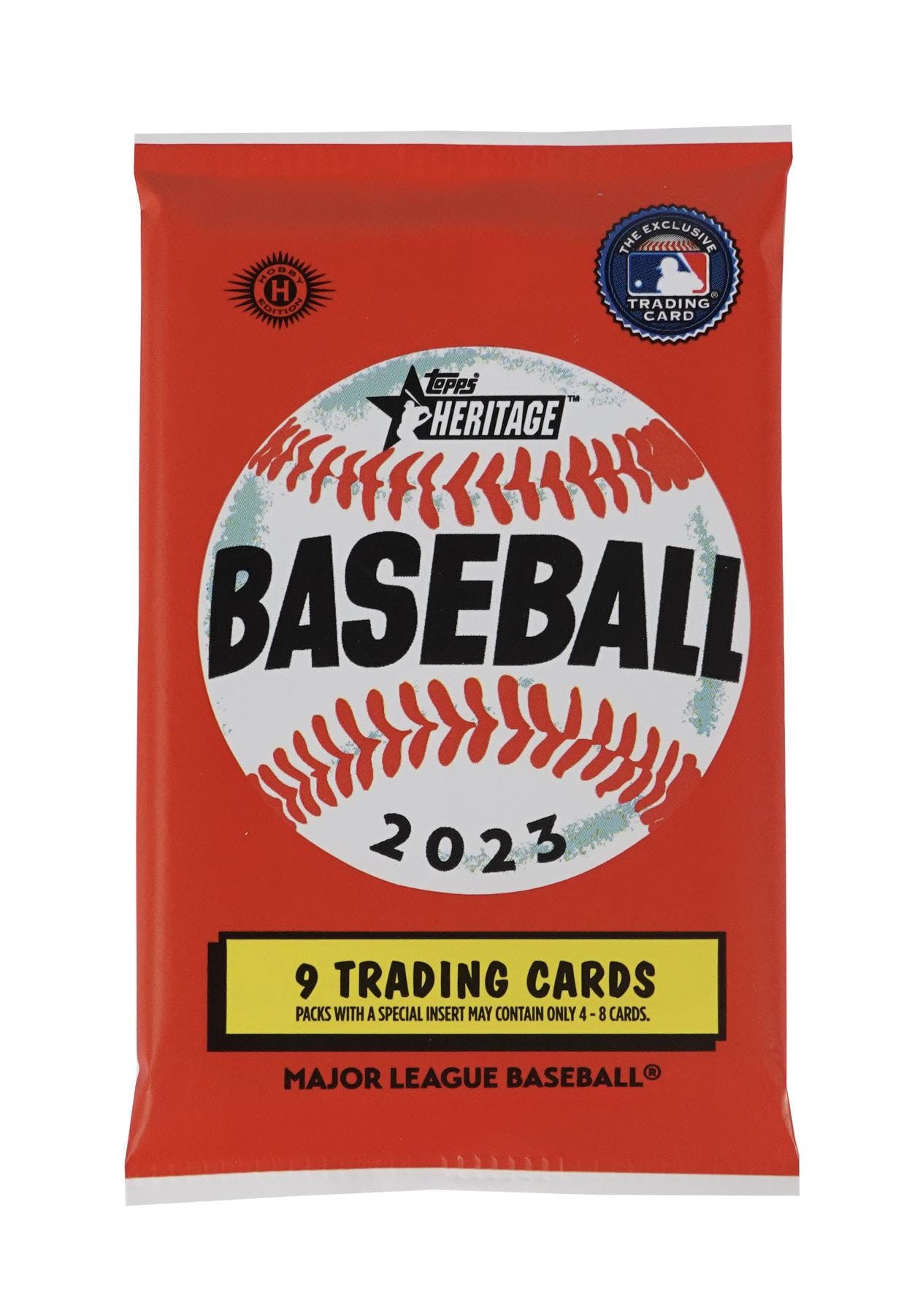 2023 Topps Heritage Baseball Hobby Pack | Eastridge Sports Cards