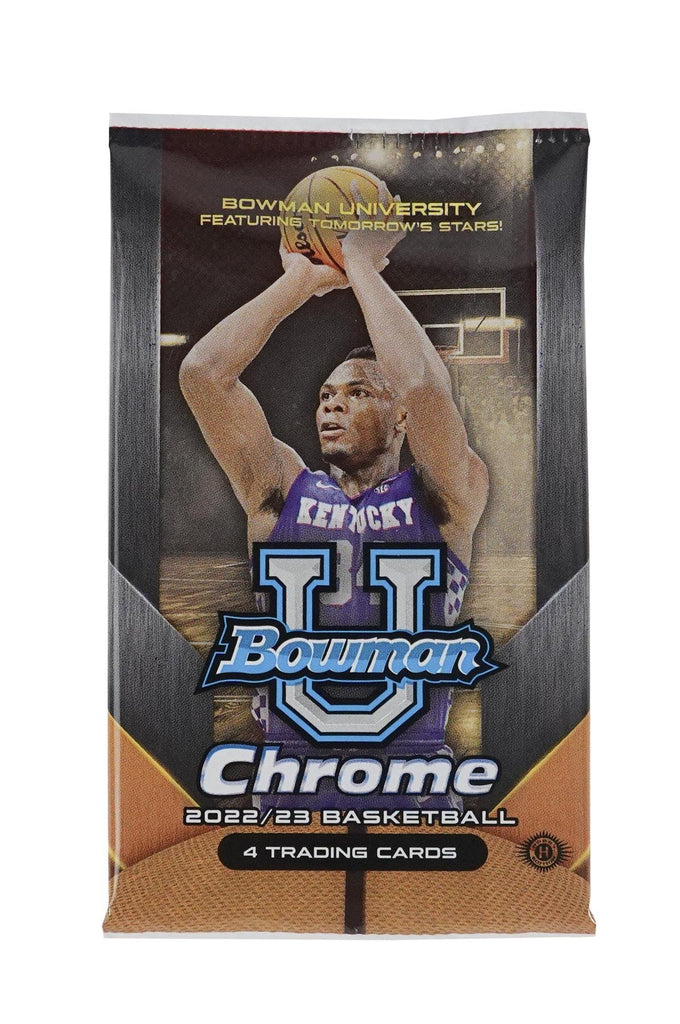 202223 Bowman University Chrome Basketball Hobby Pack Eastridge