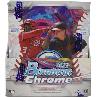2023 Bowman Chrome Baseball Hobby Box – Eastridge Sports Cards