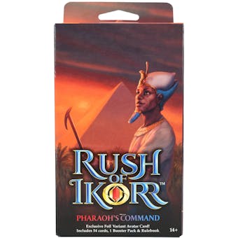 Rush of Ikorr: Shattered Chaos Starter Deck - Pharaoh's Command Eastridge Sports Cards Rush of Ikorr: Shattered Chaos Starter Deck - Pharaoh's Command Eastridge Sports Cards