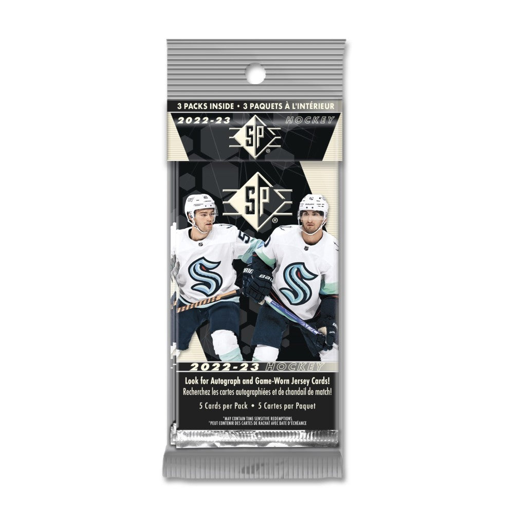 2022-23 Upper Deck SP Hockey Retail Hanger Pack | Eastridge Sports Cards