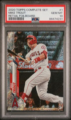 2020 Topps Complete Set Retail Foilboard #1 Mike Trout #176/264 PSA 10 | Eastridge Sports Cards
