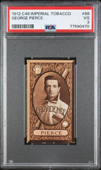1912 Imperial Tobacco C46 #68 George Pierce PSA 3 | Eastridge Sports Cards