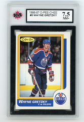 1986-87 O-Pee-Chee #3 Wayne Gretzky KSA 7.5 | Eastridge Sports Cards