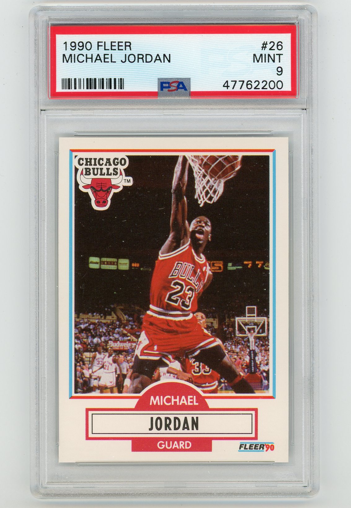 1990-91 Fleer #26 Michael Jordan PSA 9 | Eastridge Sports Cards