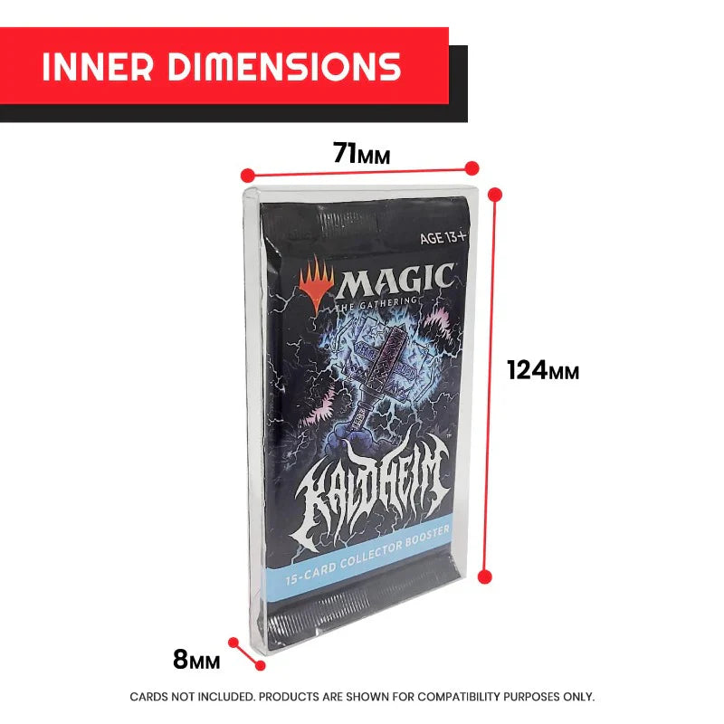 mtg collector booster box protector EVORETRO Single Booster Envelope Protector (10ct) – Eastridge Sports Cards
