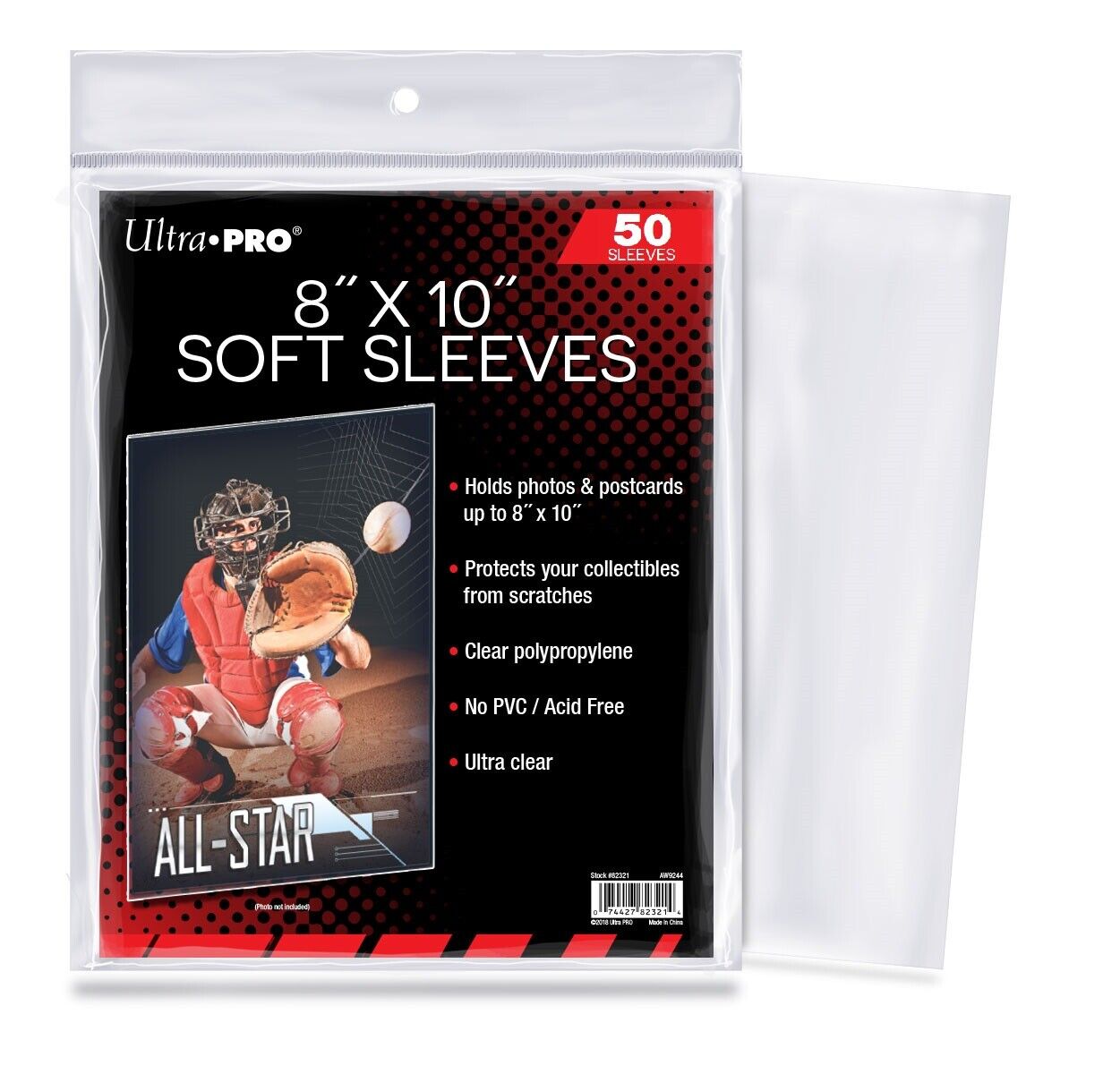 Ultra Pro 8" x 10" Sleeves | Eastridge Sports Cards