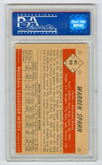 1953 Bowman Color #99 Warren Spahn PSA 4 | Eastridge Sports Cards
