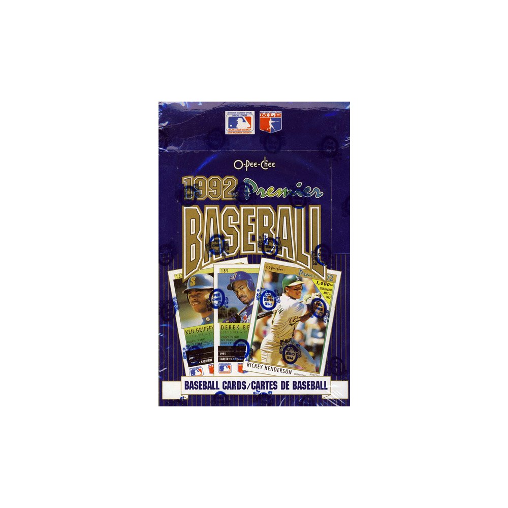 1992 O-Pee-Chee Premier Baseball Box | Eastridge Sports Cards