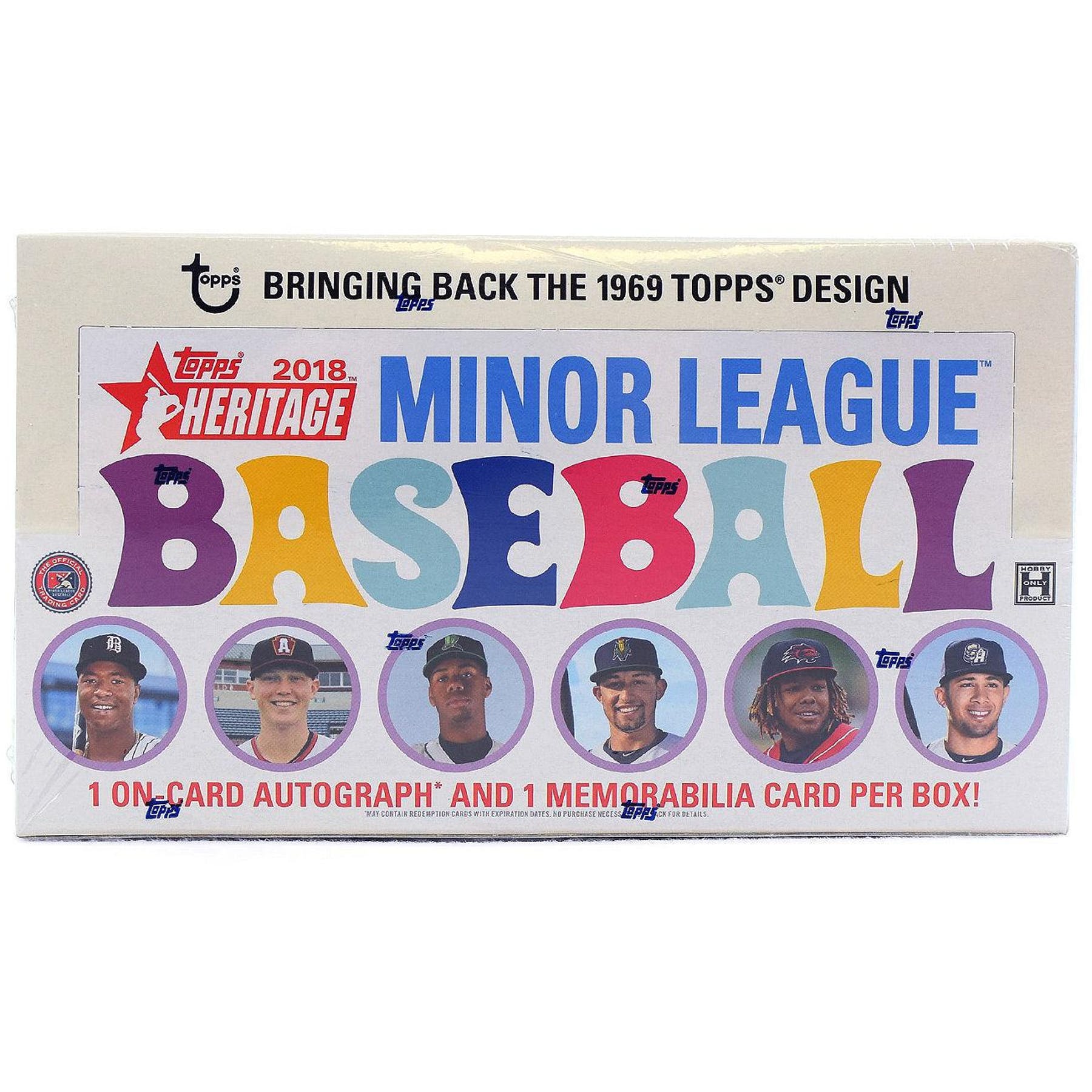 2018 Topps Heritage Minor League Baseball Hobby Box | Eastridge Sports Cards