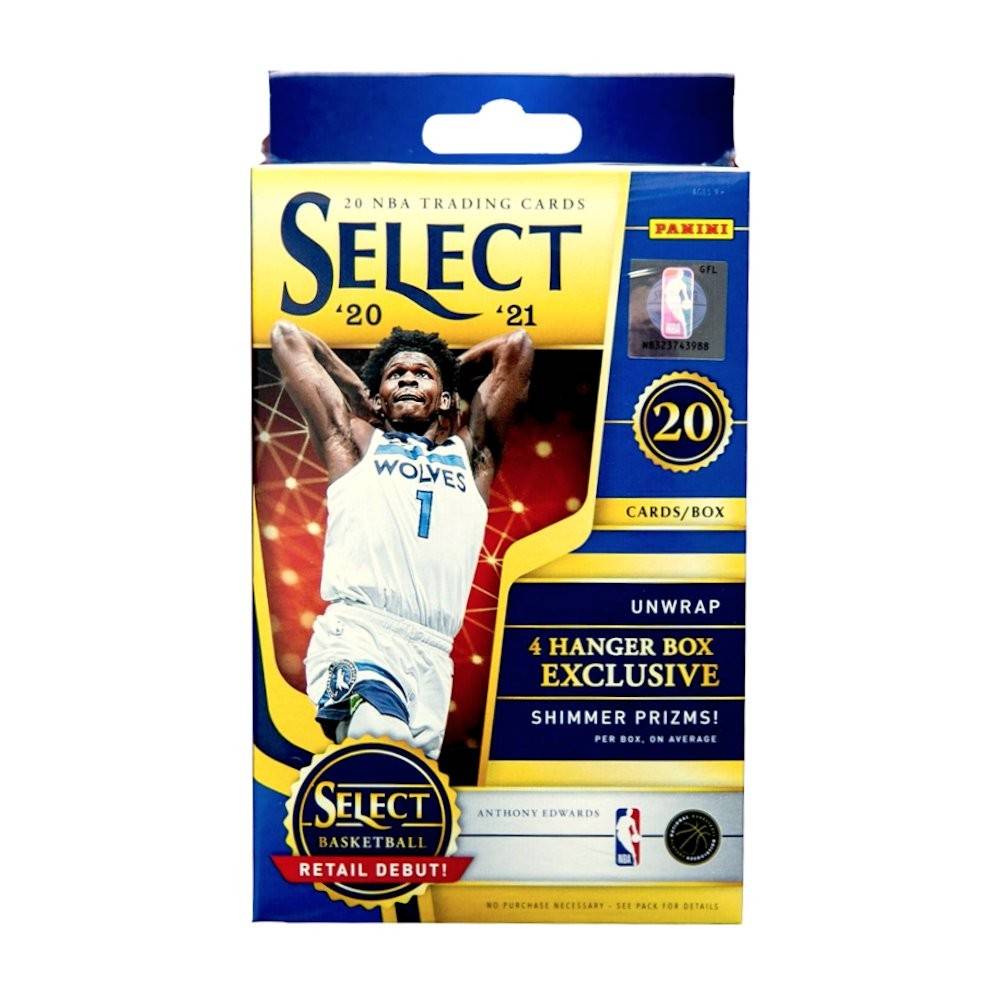 2020-21 Panini Select Basketball Hanger Box (Shimmer Prizms) | Eastridge Sports Cards