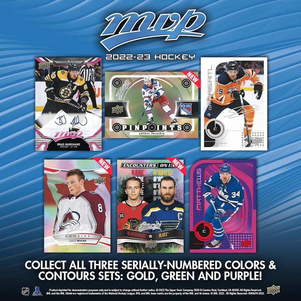 202223 Upper Deck MVP Hockey Retail Pack Eastridge Sports Cards
