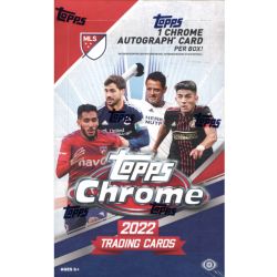 2022 Topps Chrome MLS Soccer Hobby Box | Eastridge Sports Cards