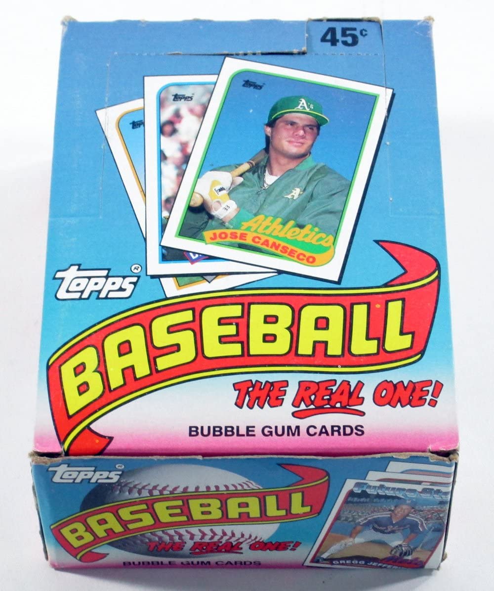 1989 Topps Baseball Hobby Box | Eastridge Sports Cards