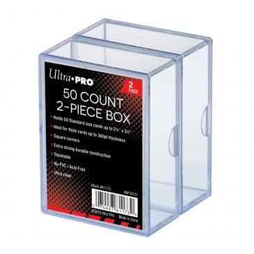 Ultra Pro 2 Piece Slider Box - 50 Count | Eastridge Sports Cards