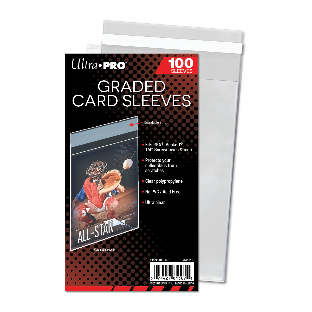 Ultra Pro PSA Graded Card Sleeves (100ct) | Eastridge Sports Cards