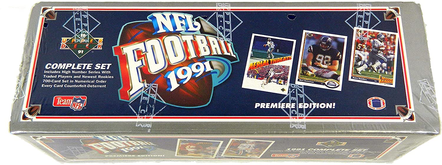 1991 Upper Deck Football Factory Set | Eastridge Sports Cards