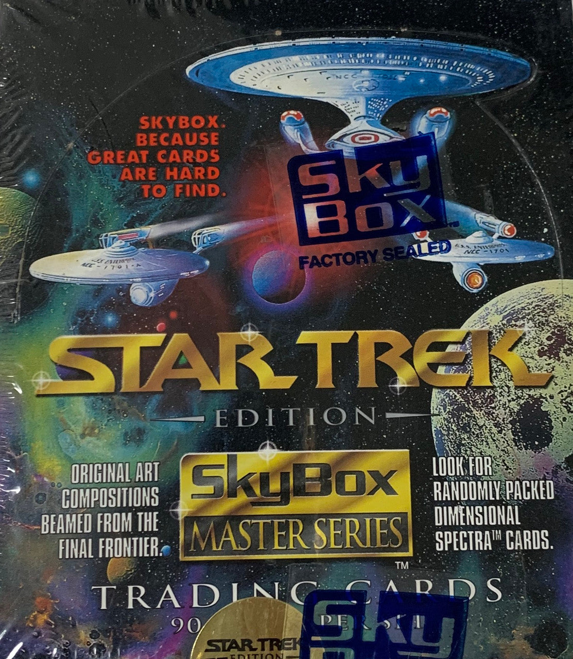 1993 Skybox Master Series Star Trek Edition Trading Card Box | Eastridge Sports Cards