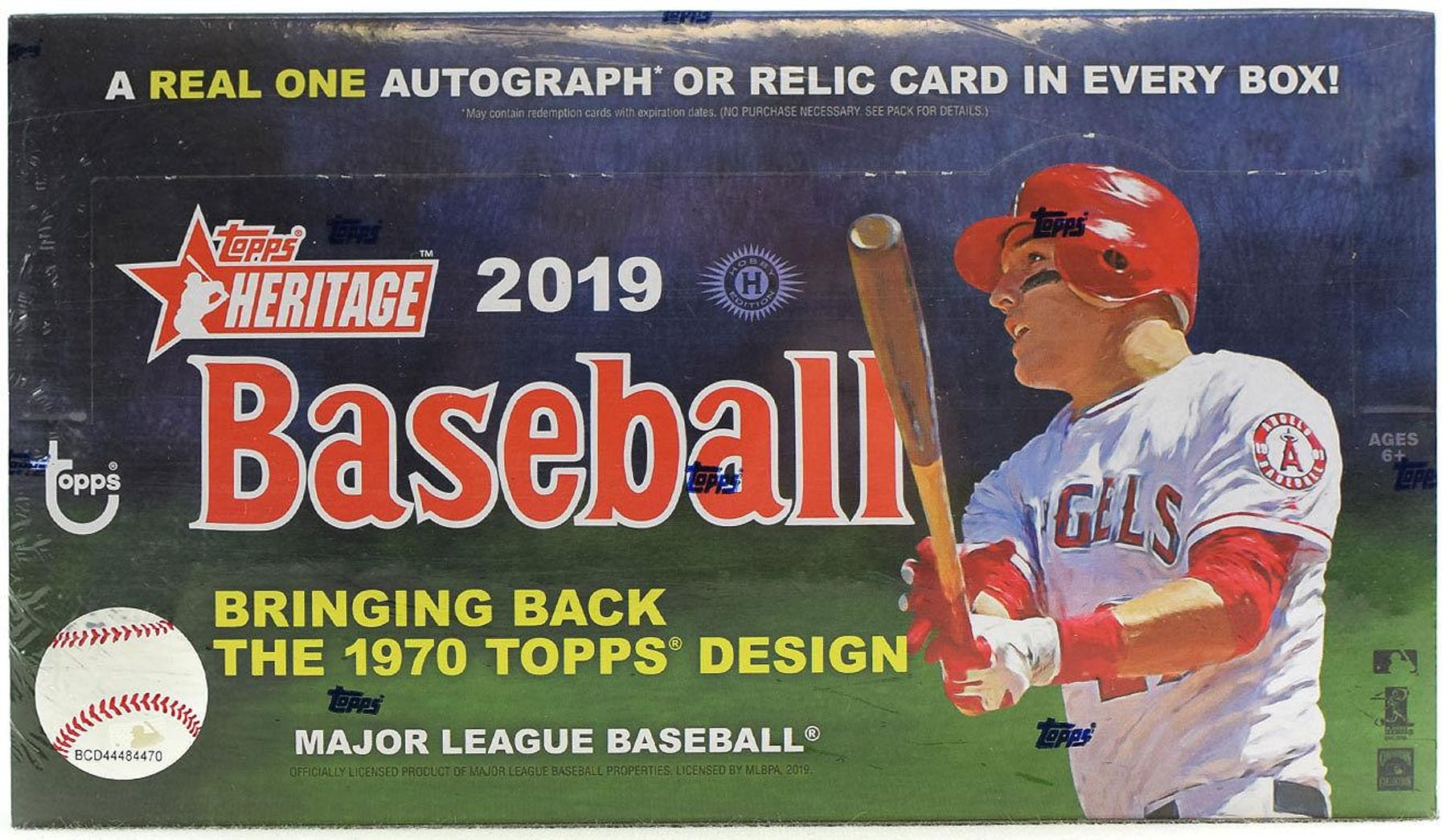2019 Topps Heritage Baseball Hobby Box | Eastridge Sports Cards