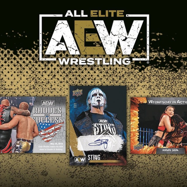 2021 Upper Deck AEW Hobby Pack Eastridge Sports Cards