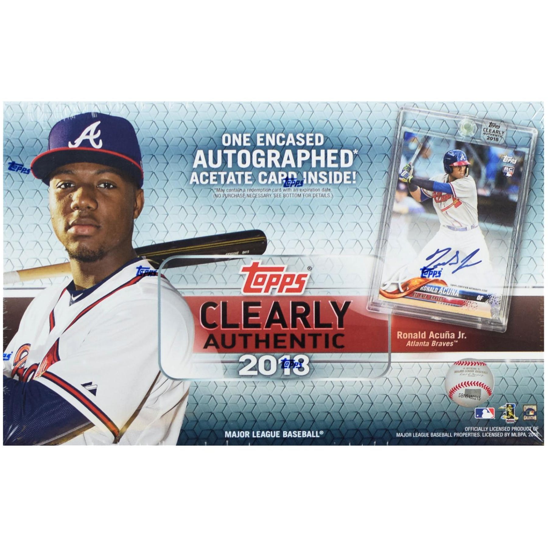 2018 Topps Clearly Authentic Baseball Hobby Box | Eastridge Sports Cards