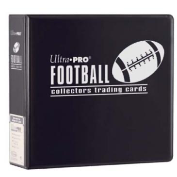 Ultra Pro 3" Black Football Album | Eastridge Sports Cards