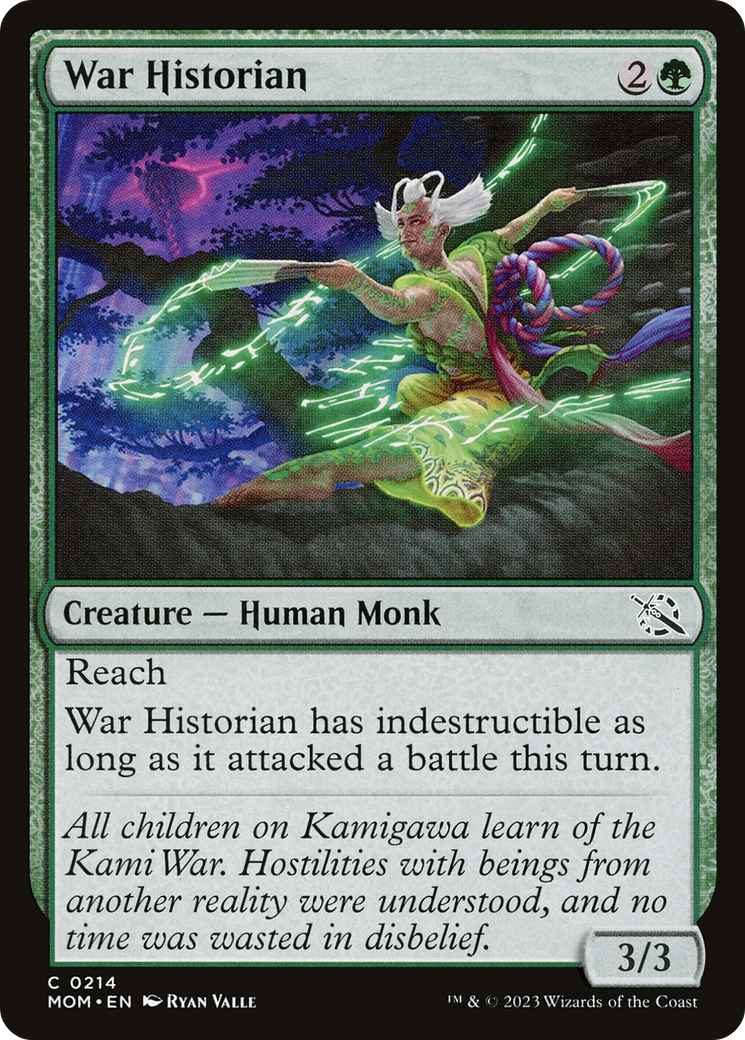War Historian (MOM-214) - March of the Machine Foil