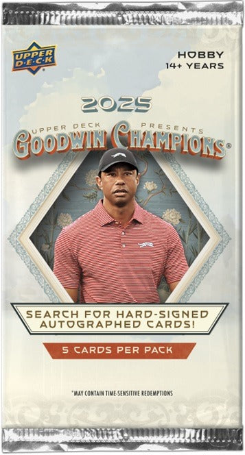 2025 Upper Deck Goodwin Champions Hobby Pack