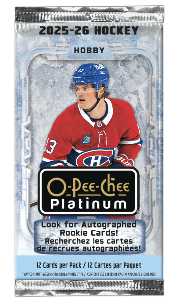 2025-26 Upper Deck O-Pee-Chee Platinum Hockey Hobby Pack