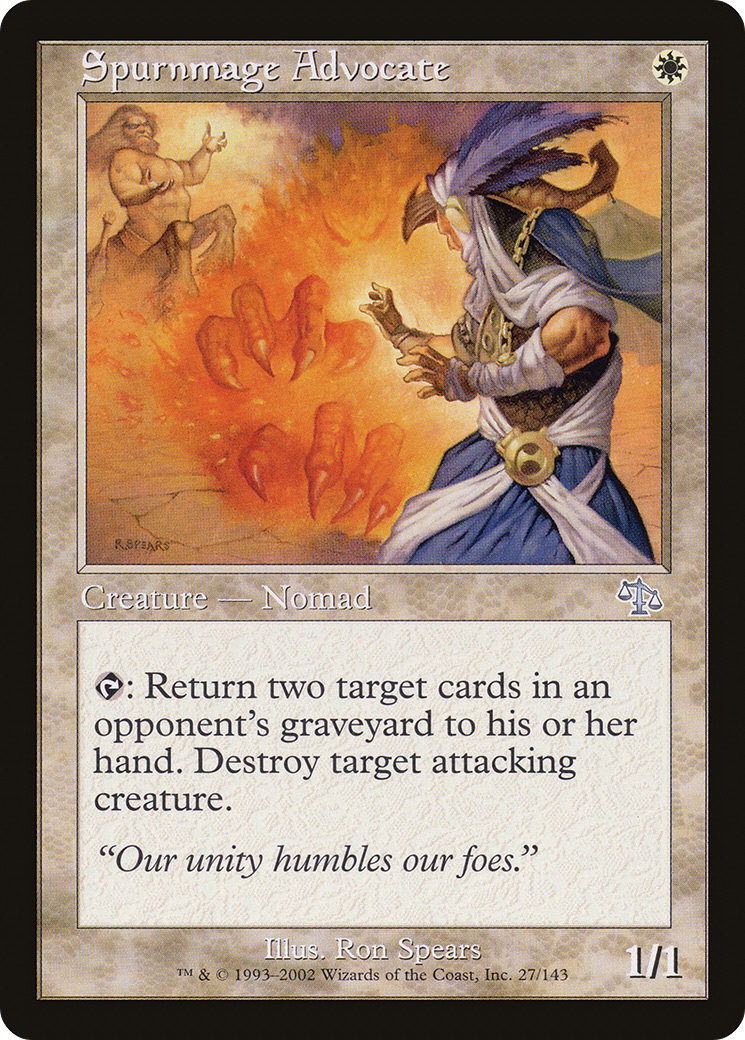 Spurnmage Advocate (JUD-027) - Judgment