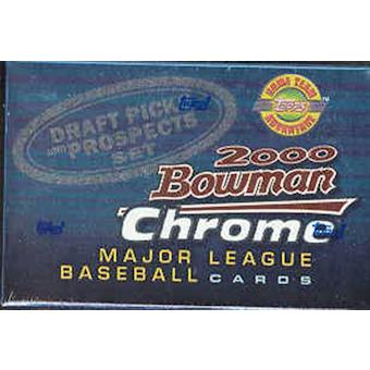 2000 Bowman Chrome Draft Picks & Prospects Factory Set | Eastridge Sports Cards