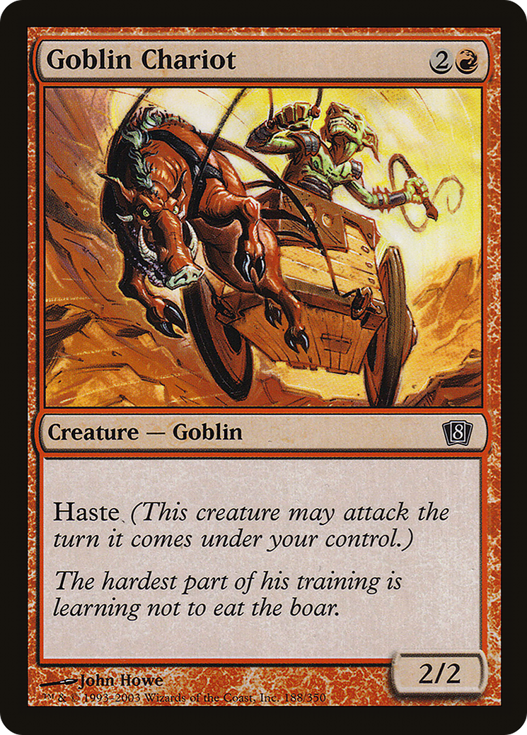 Goblin Chariot (8ED-188) - 8th Edition Foil