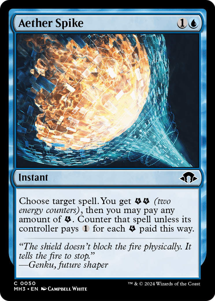 Aether Spike (MH3-050) - Modern Horizons 3