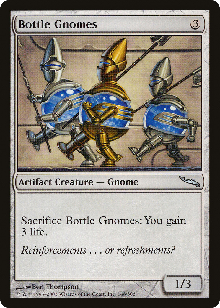 Bottle Gnomes (MRD-148) - Mirrodin Foil