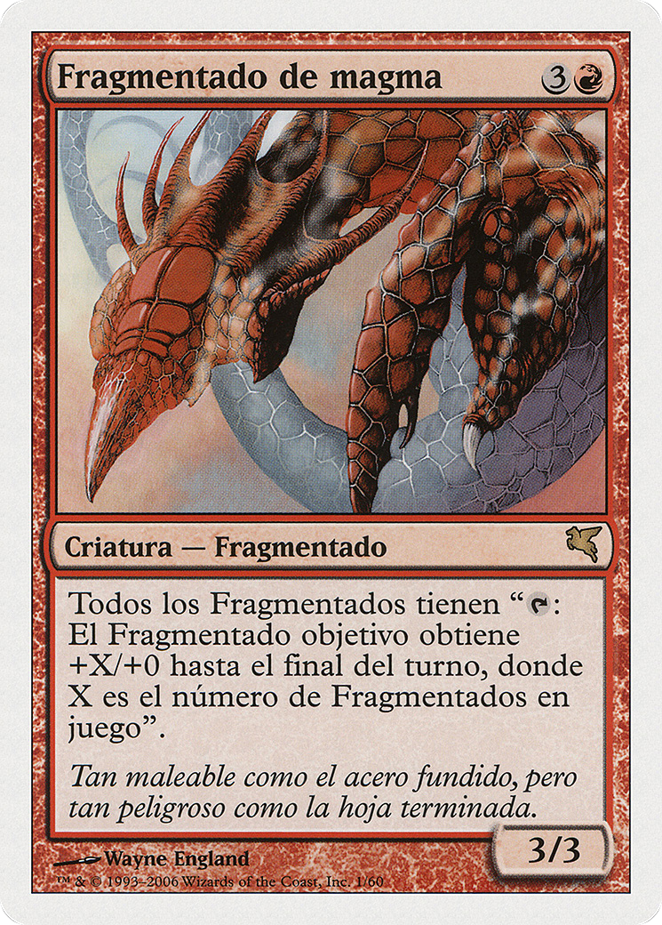 Magma Sliver (Spanish) - 