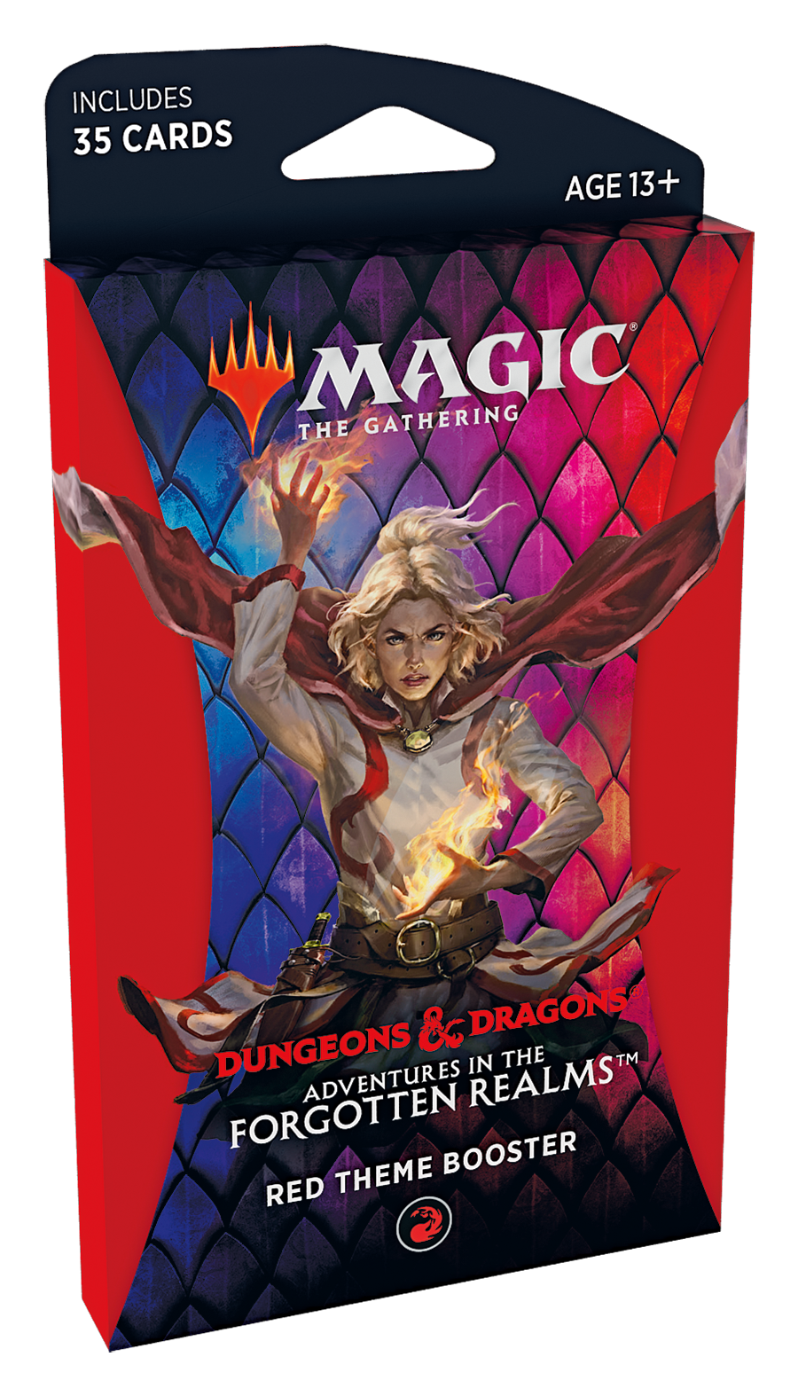 Adventures in the Forgotten Realms Theme Booster - Red