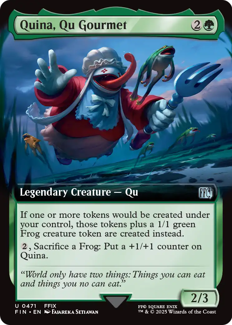 Quina, Qu Gourmet (Extended Art) (FIN-471) - FINAL FANTASY: (Extended Art)
