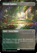 Temple Garden (Borderless) (CLU-282) - Ravnica: Clue Edition Foil