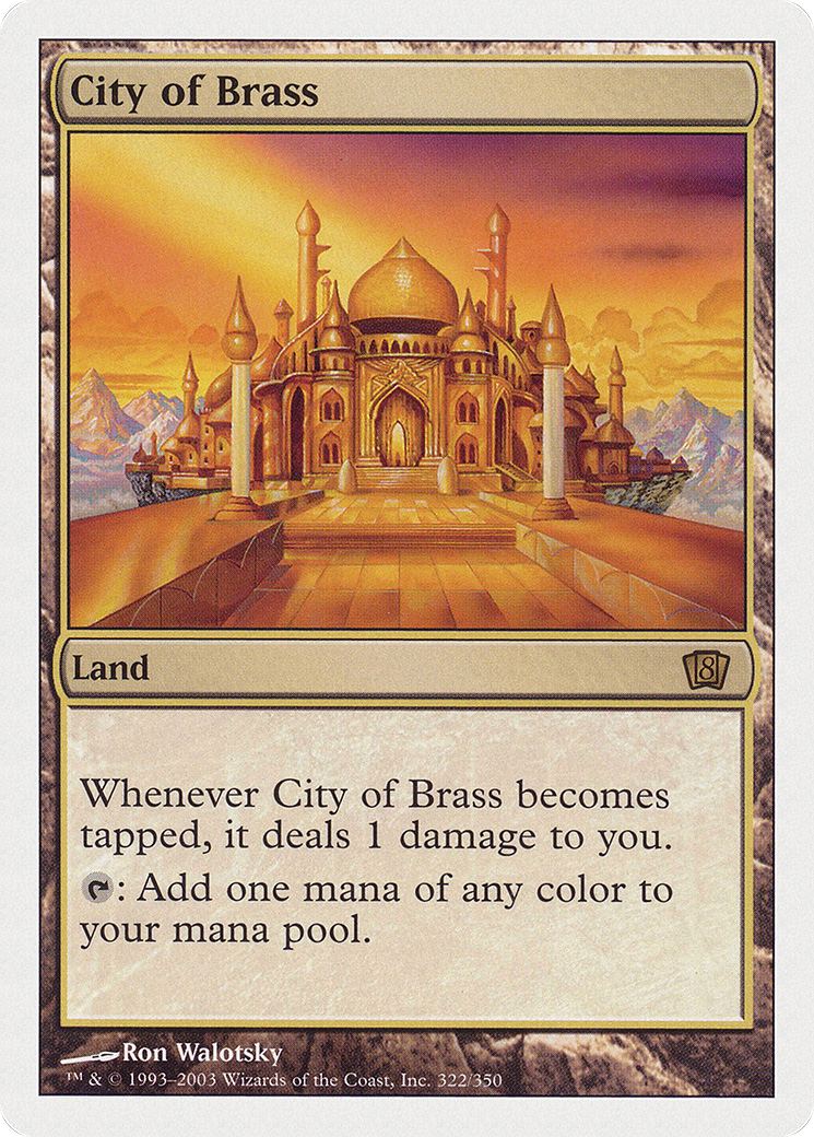 City of Brass (8ED-322) - 8th Edition
