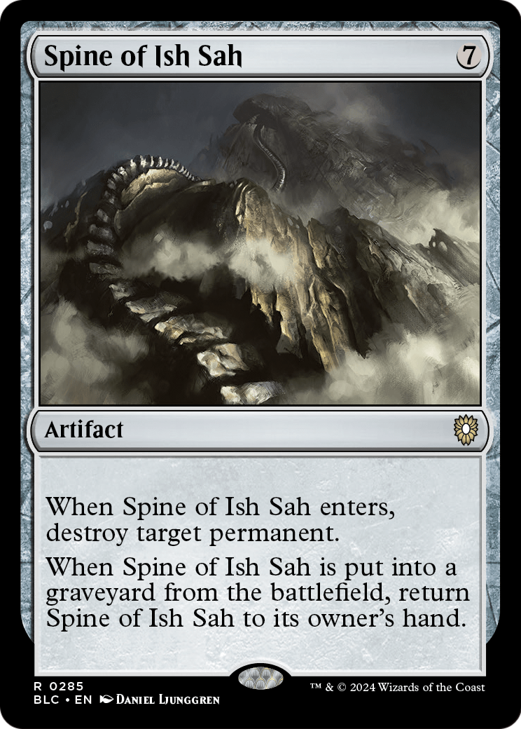 Spine of Ish Sah (BLC-285) - Bloomburrow Commander