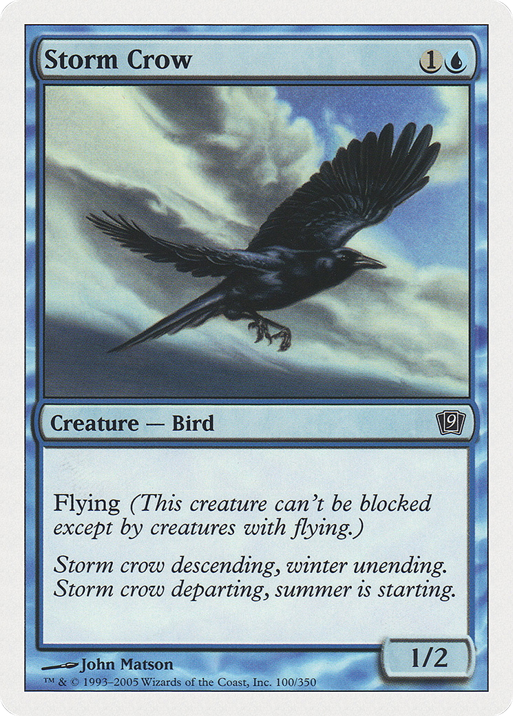 Storm Crow (9ED-100) - 9th Edition