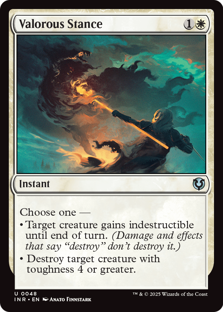 Valorous Stance (INR-048) - Innistrad Remastered