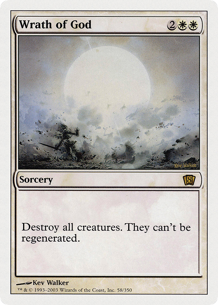 Wrath of God (8ED-058) - 8th Edition Foil