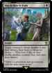 This Is How It Ends (Surge Foil) (WHO-675) - Doctor Who Foil