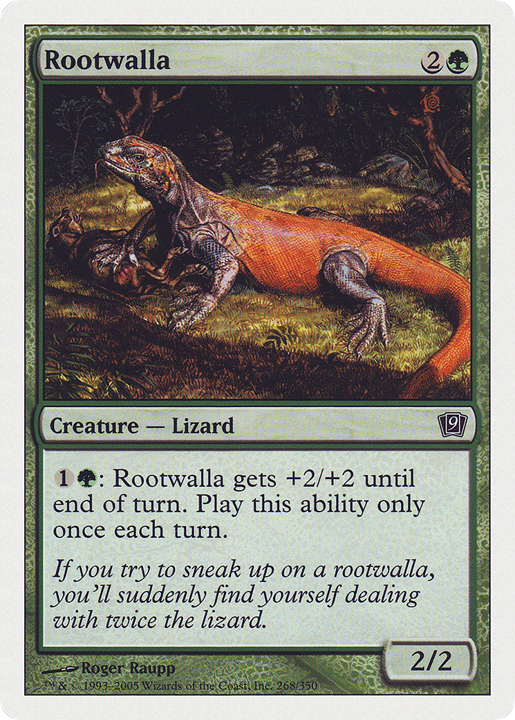 Rootwalla (9ED-268) - 9th Edition