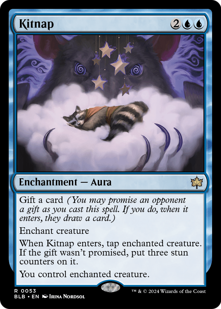 Kitnap (BLB-053) - Bloomburrow Foil